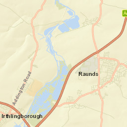Ringstead Street Map