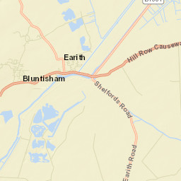 Earith Street Map