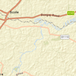 Scole Street Map
