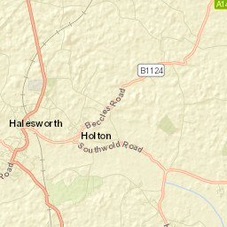 Halesworth Street Map