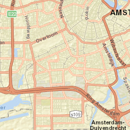 Amsterdam Street Map