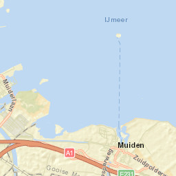Muiden Street Map