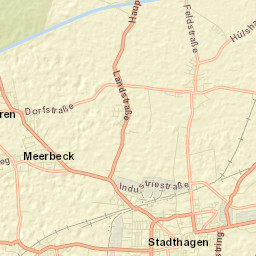 Meerbeck Street Map