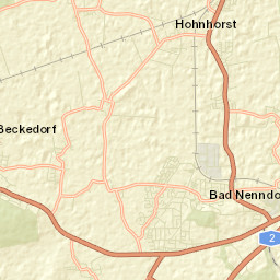Beckedorf Street Map