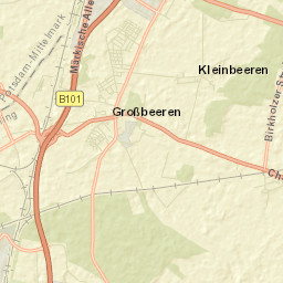 Großbeeren Street Map