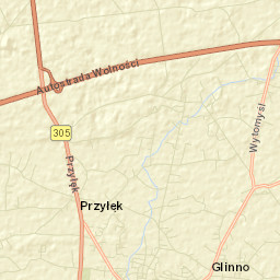 Powiat nowotomyski Street Map
