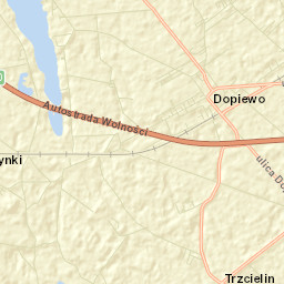 Dopiewo Street Map