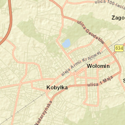 Kobyłka Street Map