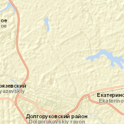 Dolgorukovskiy Rayon Street Map