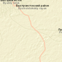 Bystryy Istok Street Map