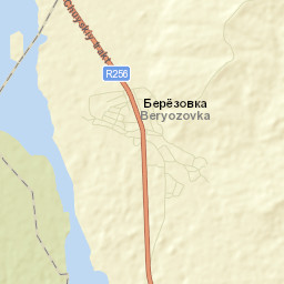 Berëzovka Street Map