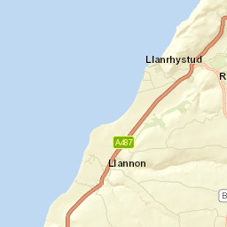 Heol-Yr-Esgob, Llanon, Ceredigion SY23, UK Street Map