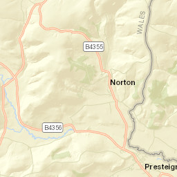 Presteigne Street Map