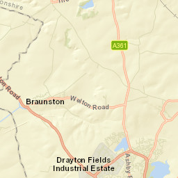 Braunston Street Map