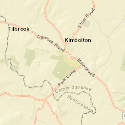 7-9 High Street, Kimbolton, Cambridgeshire Street Map