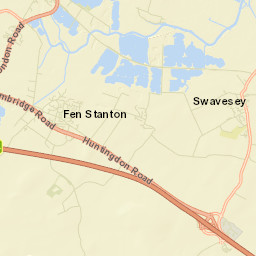 Swavesey Street Map
