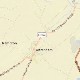 Cottenham Street Map
