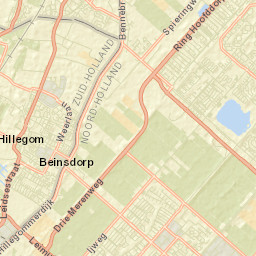 Bennebroek Street Map
