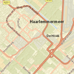Hoofddorp Street Map