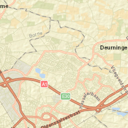 Klein Driene Street Map