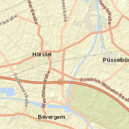 Hörstel Street Map