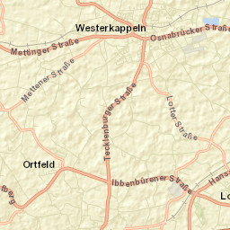 Westerkappeln Street Map