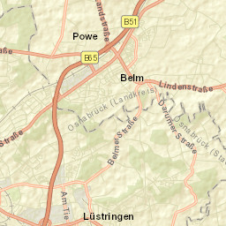 Belm Street Map