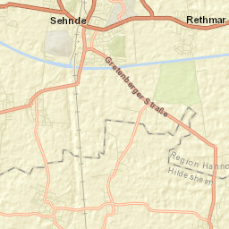 Sehnde Street Map