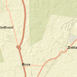 Zielitz Street Map