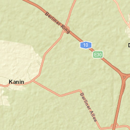 Fichtenwalde Street Map