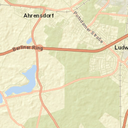 Ludwigsfelde Street Map