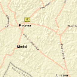 Pacyna Street Map
