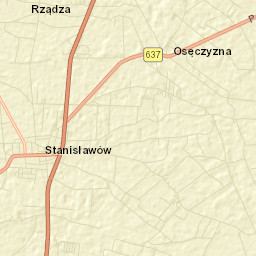 Stanisławów Street Map