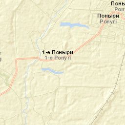 Ponyri Vtoryye Street Map