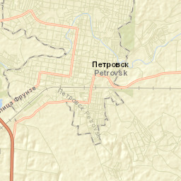 Petrovsk Street Map