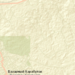 Bazarnyy Karabulak Street Map