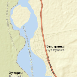 Bystryanka Street Map