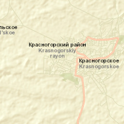 Krasnogorskoye Street Map