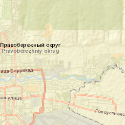 Dzerzhinsk Street Map