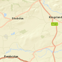 1 Arrow Cottages, Eardisland, Leominster Street Map