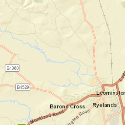 1 Church Street, Leominster, Herefordshire Street Map