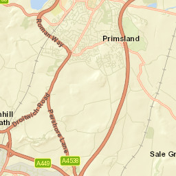 5 Trench Lane, Oddingley, Droitwich, Worcestershire Street Map