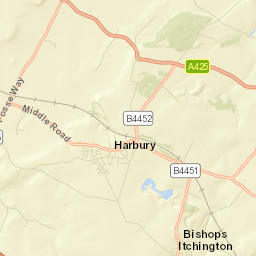Harbury Street Map