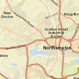 Northampton Street Map