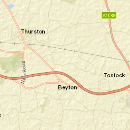 Thurston Street Map