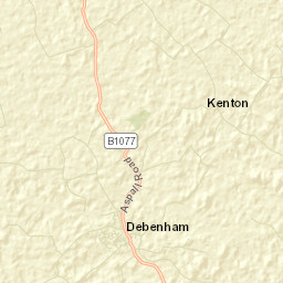 Debenham Street Map