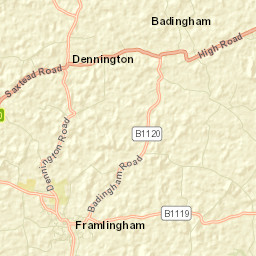 10 Church Street, Framlingham, Woodbridge Street Map