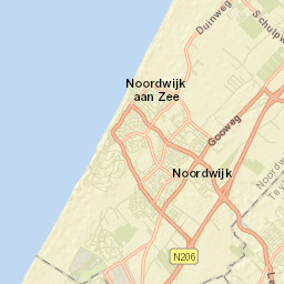 Noordwijk-Binnen Street Map