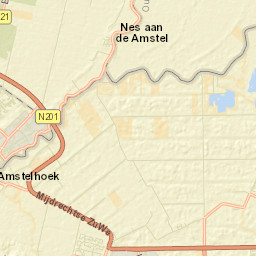 Nes aan de Amstel Street Map