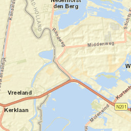 Nederhorst den Berg Street Map